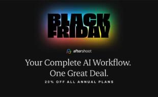 Banner Aftershoot Black Friday Angebot 2025