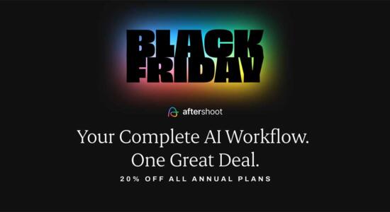 Banner Aftershoot Black Friday Angebot 2025