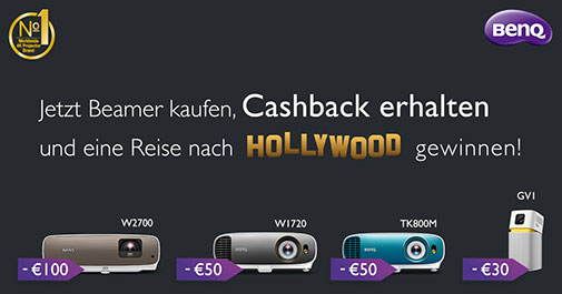 BenQ Cashback-Aktion