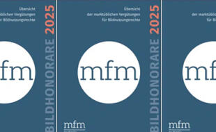 Titelseite BILDHONORARE 2025