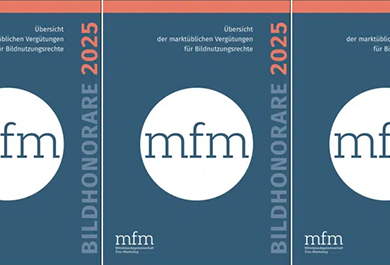 Titelseite BILDHONORARE 2025