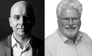 Martoin Broderick und Bernd Gansohr von Fujifilm