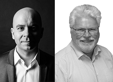 Martoin Broderick und Bernd Gansohr von Fujifilm