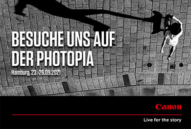 Canon auf der Photopia