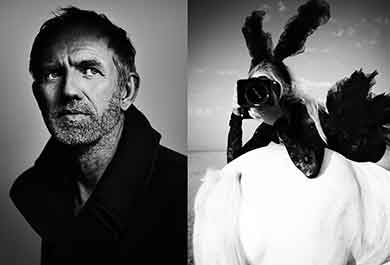 Anton Corbijn und Esther Haase