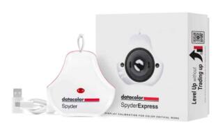 Datacolor SpyderExpress Produkt und Verpackung