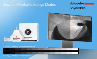 Grafik Datacolor Feinkalibrierung