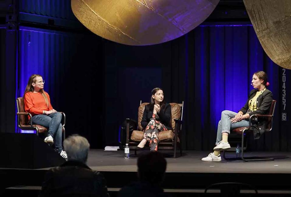 Podiumsdiskussion auf der Berlin Photo Week 2021