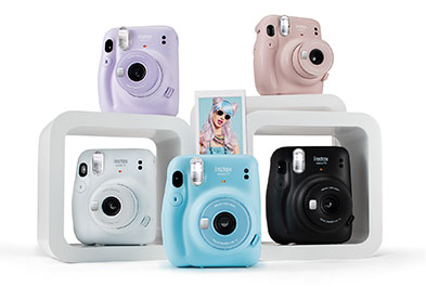 instax mini 11 in fünf Farben