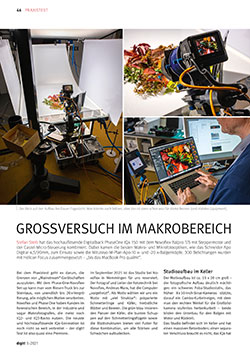 Großversuch im Makrobereich