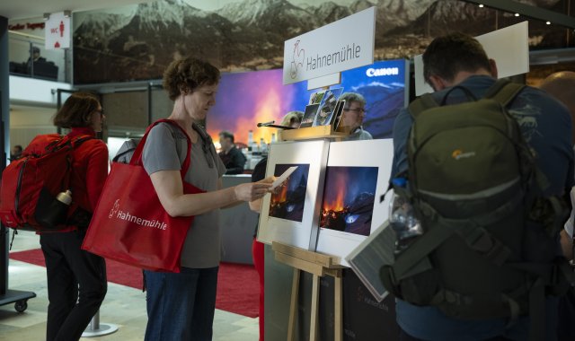 Hahnemühle auf dem Fotogipfel Oberstdorf