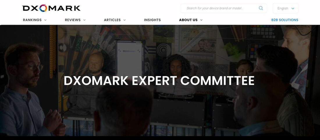 Homepage DXOMARK Expertenkomitee