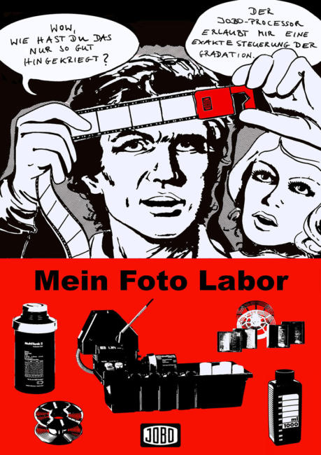 Jobo Poster im Retro-Stil