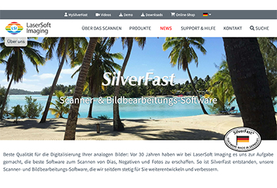 Screenshot Silverfast Lasersoft