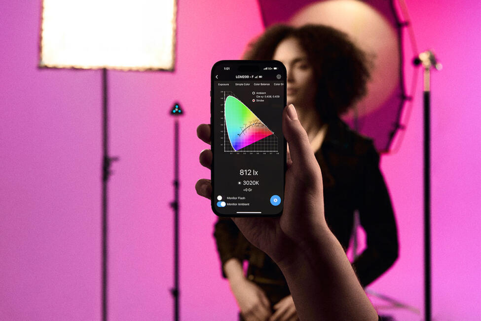 Datacolor LightColor-Meter Lifestylebild