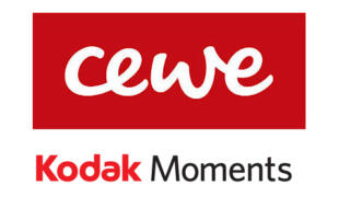 Logos CEWE und Kodak Moments
