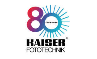 Logo Kaiser Fototechnik Jubiläum 80 Jahre