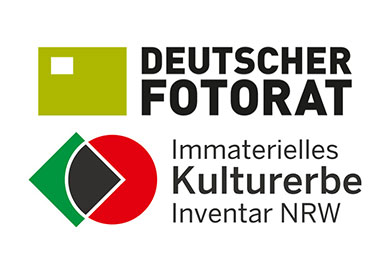 Logo Deutscher Fotorat und Logo Immaterielles Kulturerbe Inventar NRW