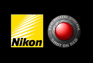 Logos Nikon und RED