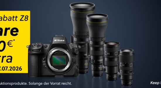 Teaser Nikon Rabatt-Aktion Z8