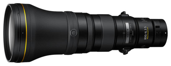 NIKKOR Z 800 mm 1:6,3 VR S