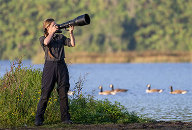 Das NIKKOR Z 800 mm 1:6,3 VR S im Einsatz