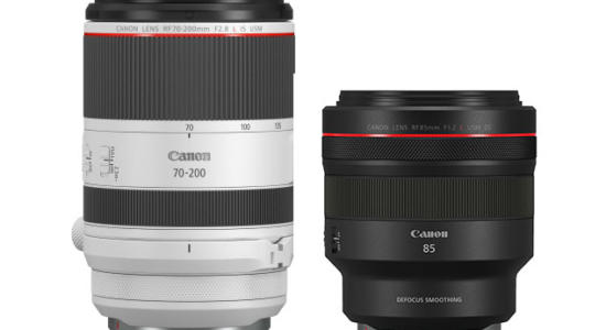 RF 70-200mm F2.8L IS USM und RF 85mm F1.2L USM DS