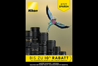 Teaser Nikon Rabattaktion