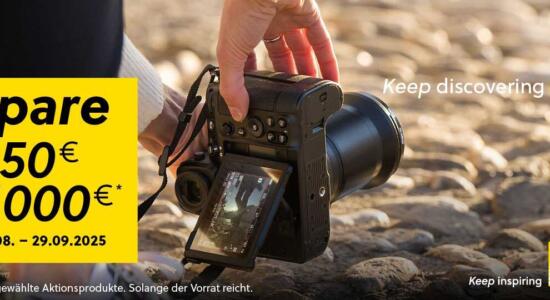 Teaser Nikon Sofort-Rabatt-Aktion