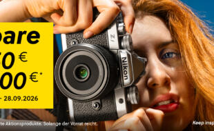 Teaser Nikon Sofort-Rabatt-Aktion