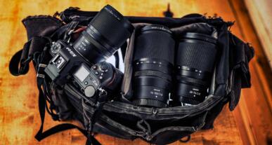 Nikon Z6III mit drei NIKKOR Zooms