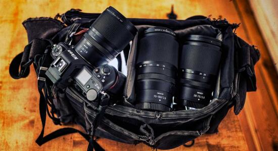 Nikon Z6III mit drei NIKKOR Zooms