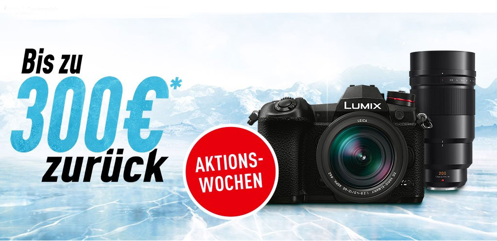 300 Euro Cashback bei Panasonic