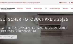 Screenshot Deutscher Fotobuchpreis