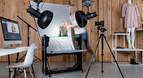 Blick in ein 3D-Aufnahmestudio