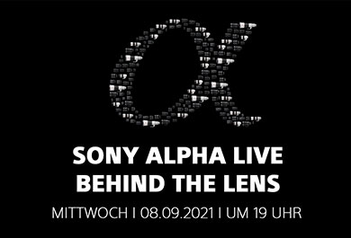 „Sony Alpha Live – Behind the Lens“