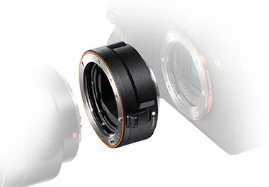 Sonys E-Mount-Adapter LA-EA5