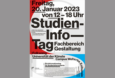 Plakat Folkwang Infotag