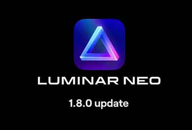 Screenshot Luminar Neo 1.8 Updatevideo