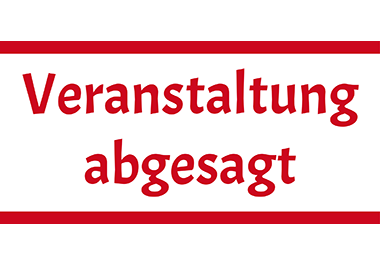 Logo Veranstaltung abgesagt